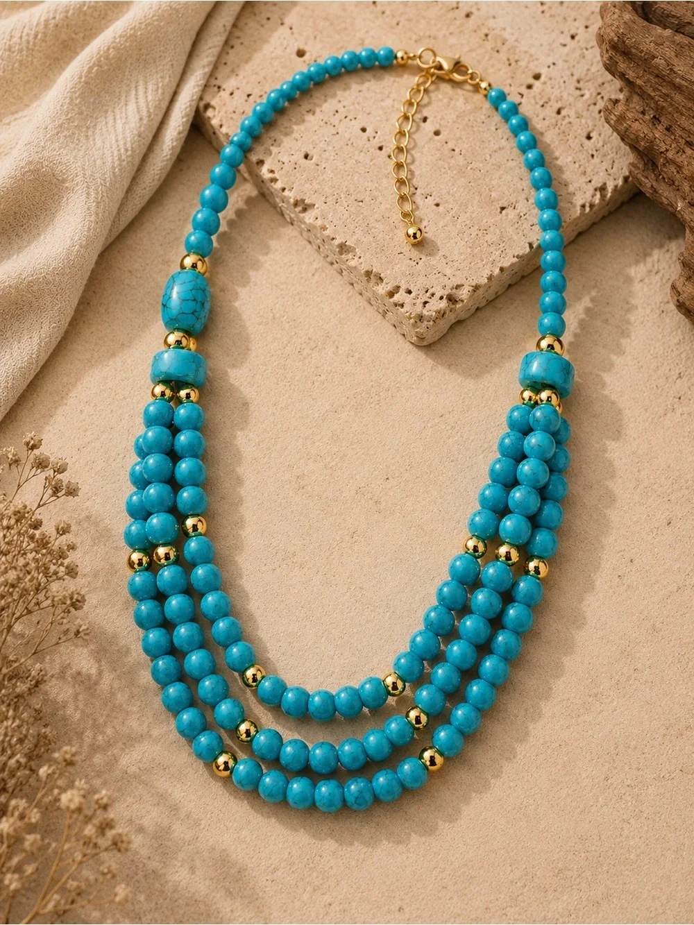 UNCLE COOKIE STATEMENT NECKLACE